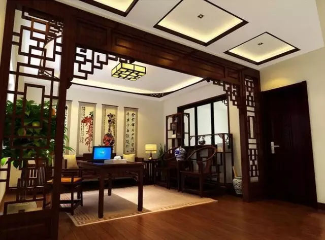 中国传统书房，好美！书房就得照这样设计！