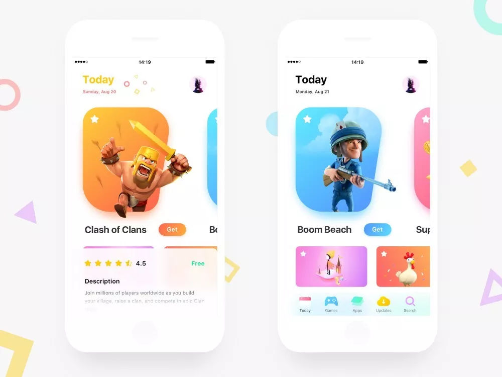 有哪些优秀APP界面设计值得借鉴？国外优秀APP界面设计欣赏