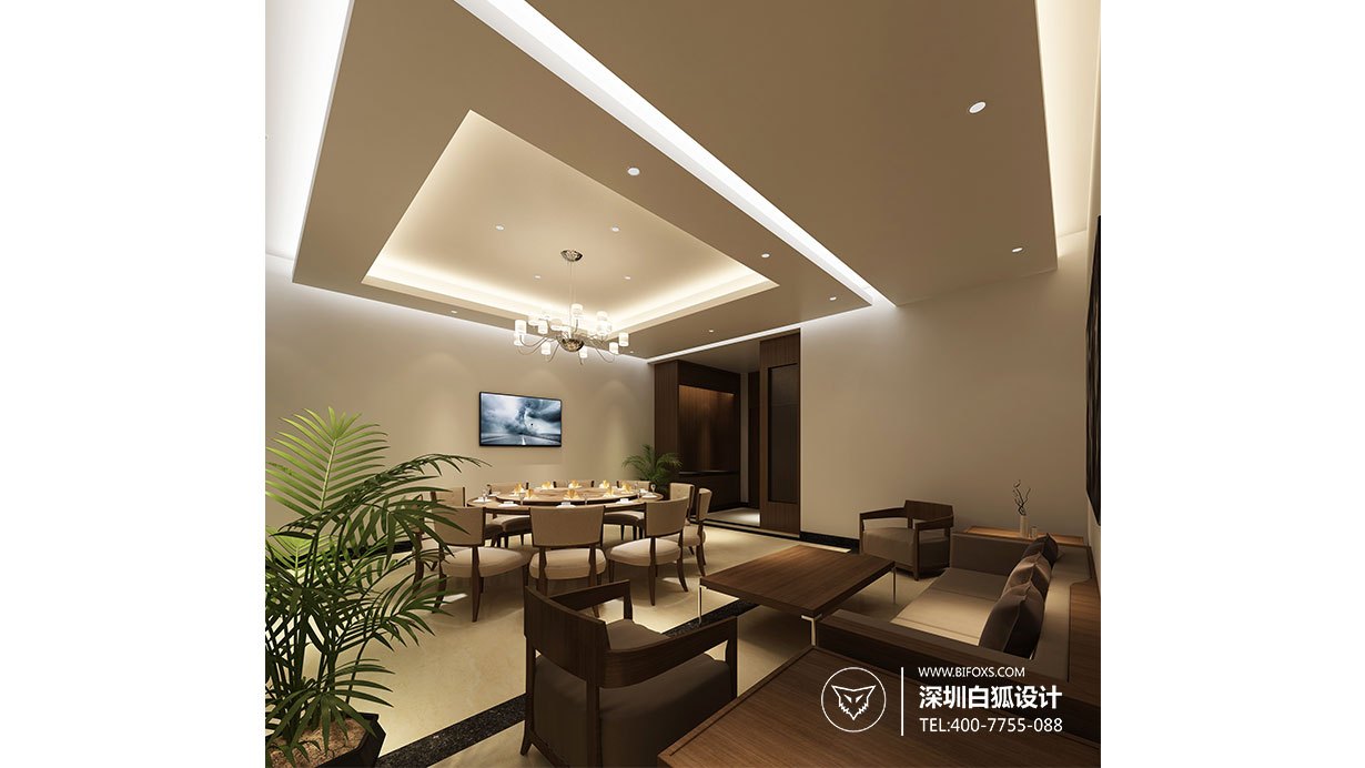 简约创意餐厅设计|餐饮空间设计