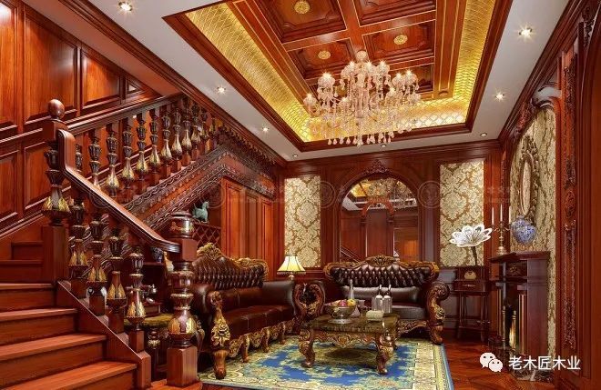 绝美欧式整木家装设计效果图 流淌着高贵气息！