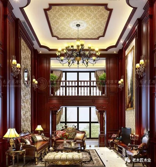 绝美欧式整木家装设计效果图 流淌着高贵气息！