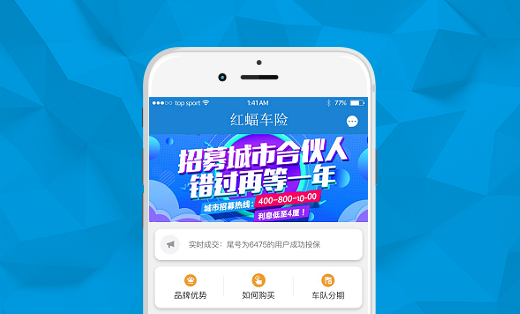 红蝠车险分期系统