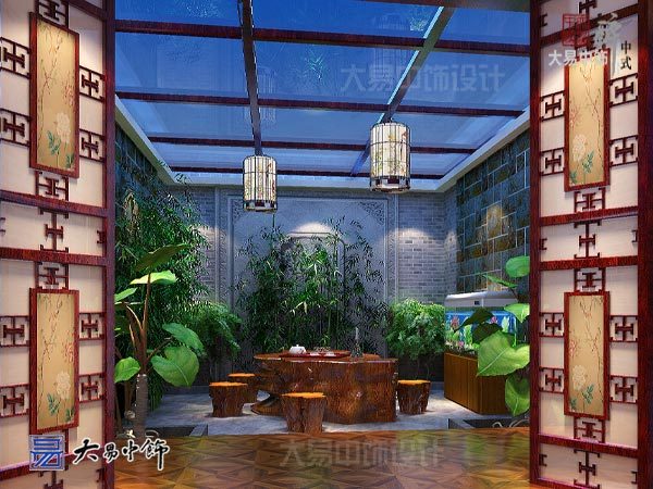 别墅中式装修效果图