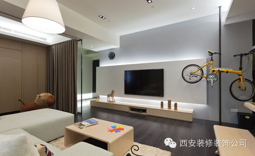 简约时尚70平米小户型装修效果图