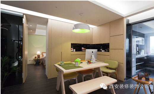 简约时尚70平米小户型装修效果图