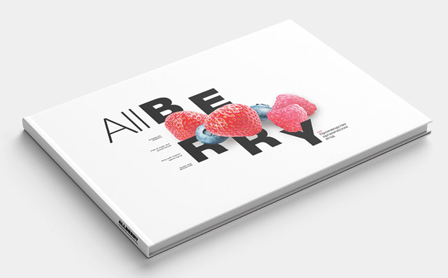 ALLBERRY有机浆果品牌画册设计欣赏 浆果产品画册欣赏