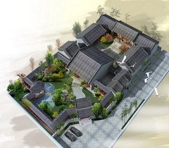 中式徽派农村别墅设计图,大气农村别墅设计图欣赏