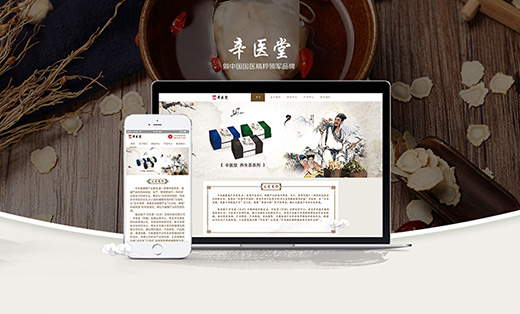 辛医堂 企业展示网站