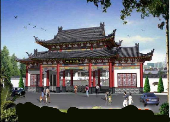 超赞的门楼设计施工图纸方案,高大上的门楼设计施工图纸方案