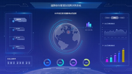 智慧交通-道路综合管理与辅助决策系统