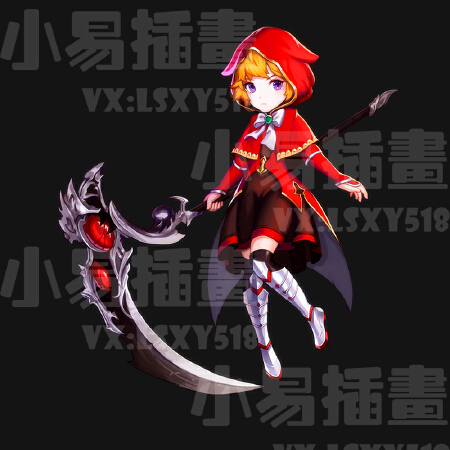 日韩风角色原画设计