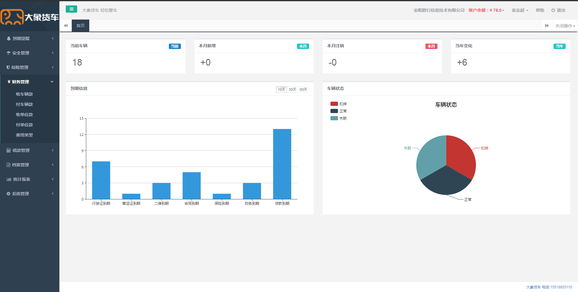 货运车辆管理系统