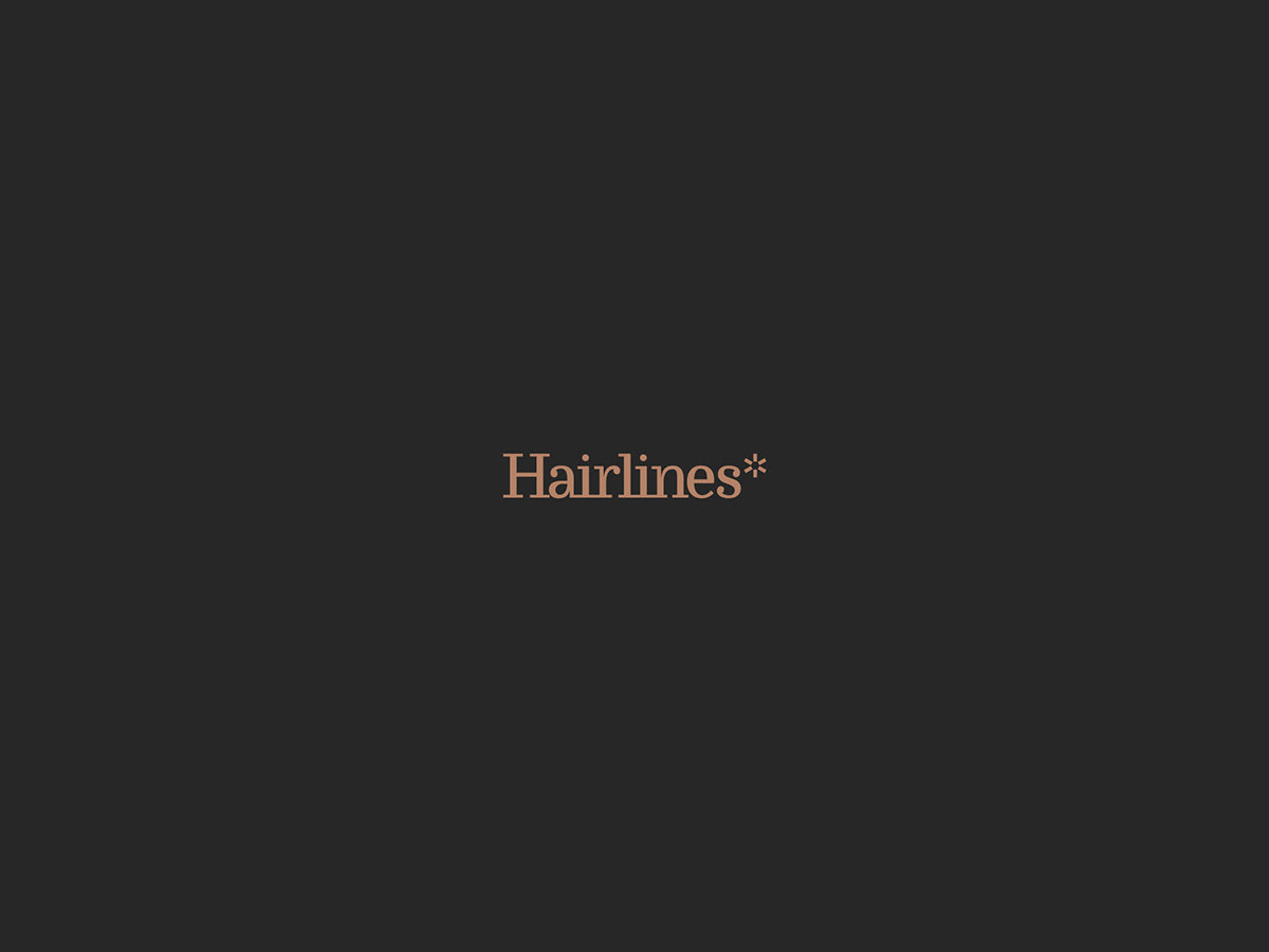 美发品牌Hairlines视觉形象设计 100+国内外创意视觉设计作品欣赏