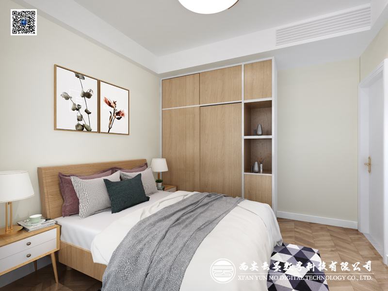 养老公寓-室内效果图设计