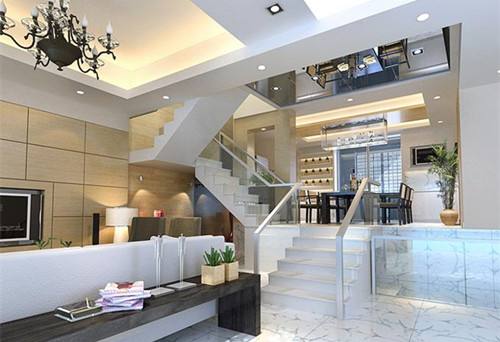 复式楼怎么装修比较好？10款实用美丽的复式楼装修效果图欣赏