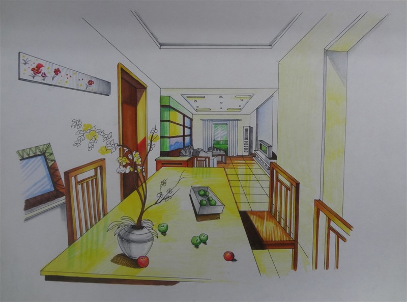 手绘画