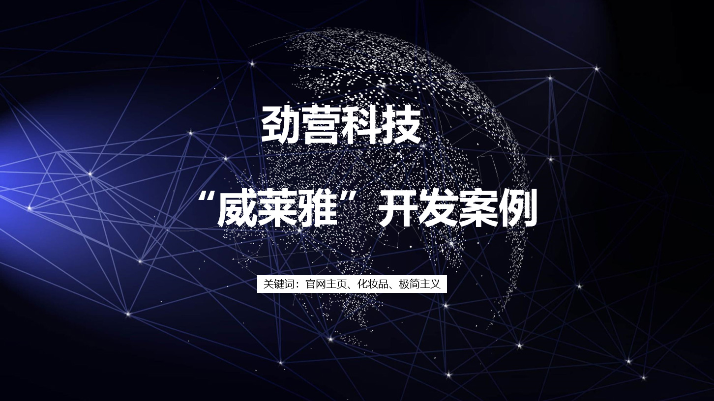 【威莱雅】企业官网开发案例