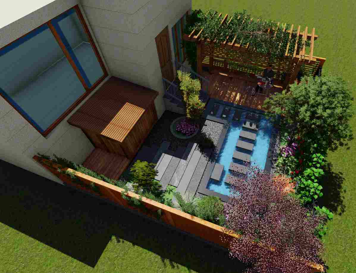 昆明果林溪谷别墅花园设计