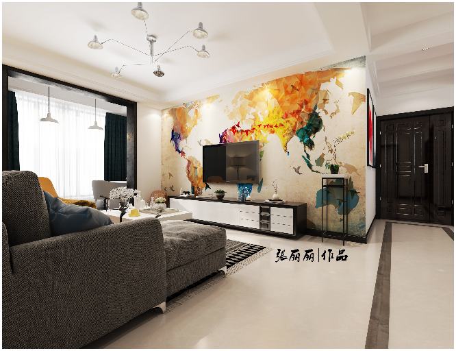 110㎡  现代风格