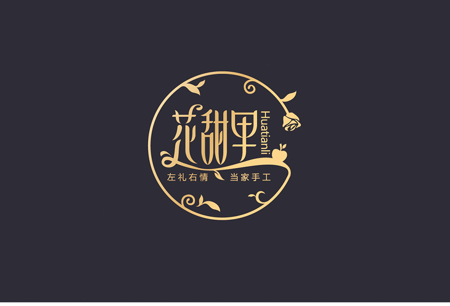 花店logo案例