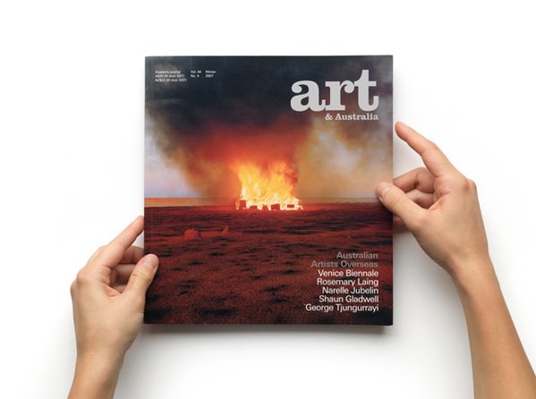 Art&Australia杂志设计欣赏 2019最新、最全的创意版式设计图片案例欣赏
