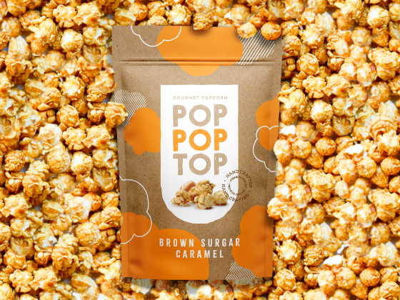 Pop Pop Top爆米花包装设计 视频包装怎么设计?10款优秀又有创意的食品包装设计欣赏