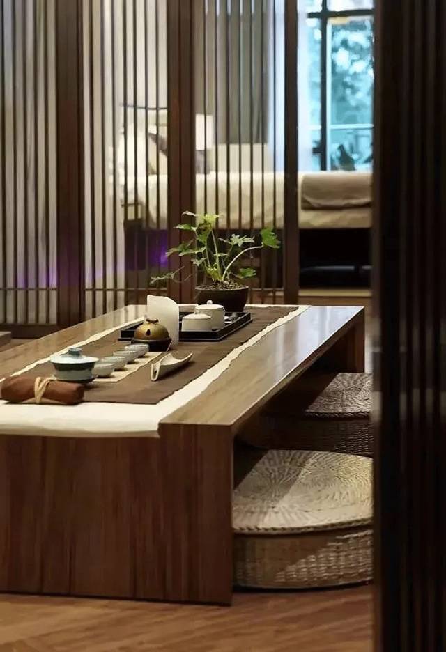 2019雅俗共赏的中式茶室设计效果图欣赏