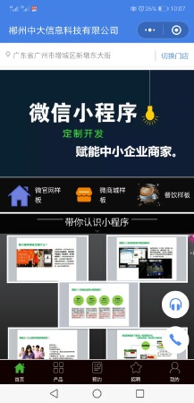 定制小程序