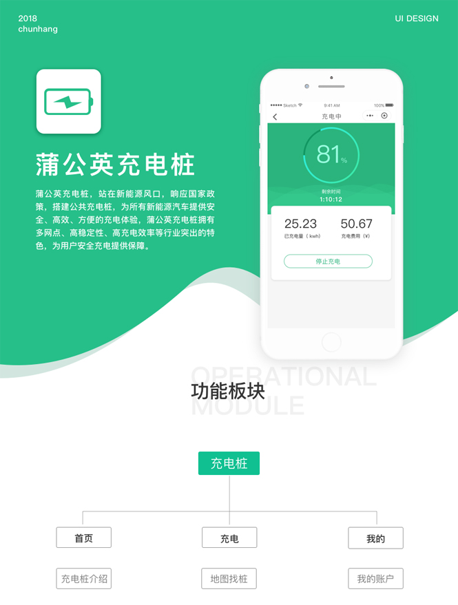 蒲公英充电桩小程序
