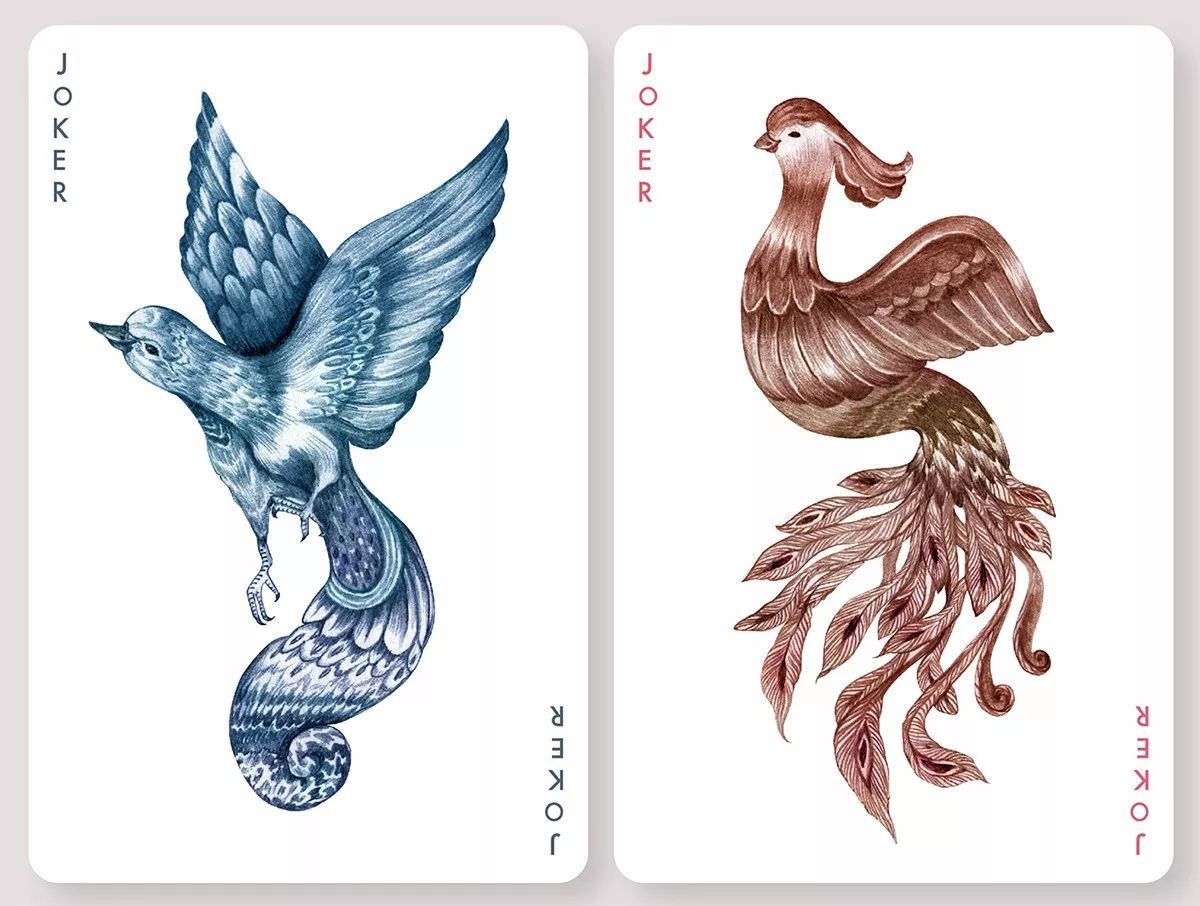 堪称艺术品的扑克牌制作设计,真是太好看了