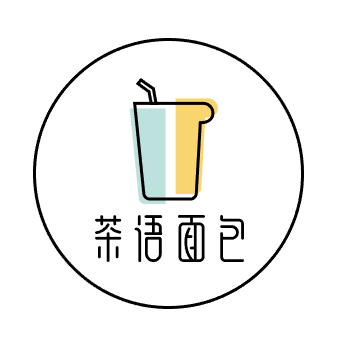 “茶语面包”logo设计