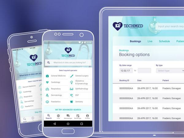 2019简洁实用的医疗软件UI设计欣赏