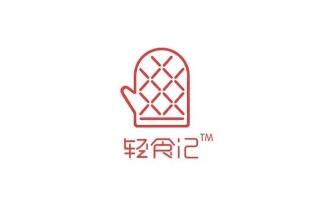 轻食餐饮logo设计案例,秀色可餐轻食logo设计,专治不想吃饭之症