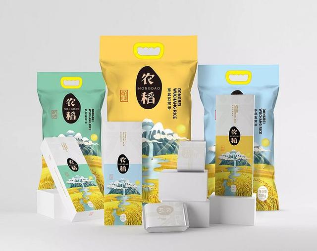 大米包装设计图片欣赏