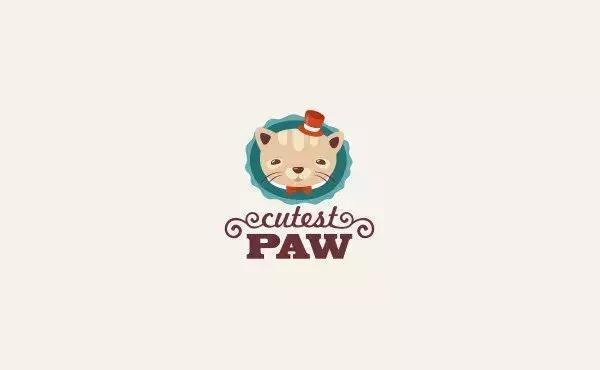 一组国外萌翻天的logo素材图片案例欣赏