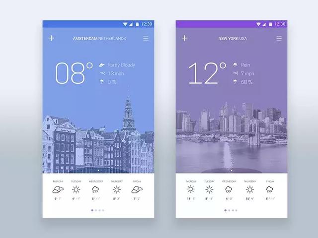 2019国外最受欢迎的APP界面设计欣赏