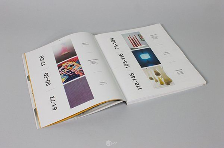 杂志画册目录设计