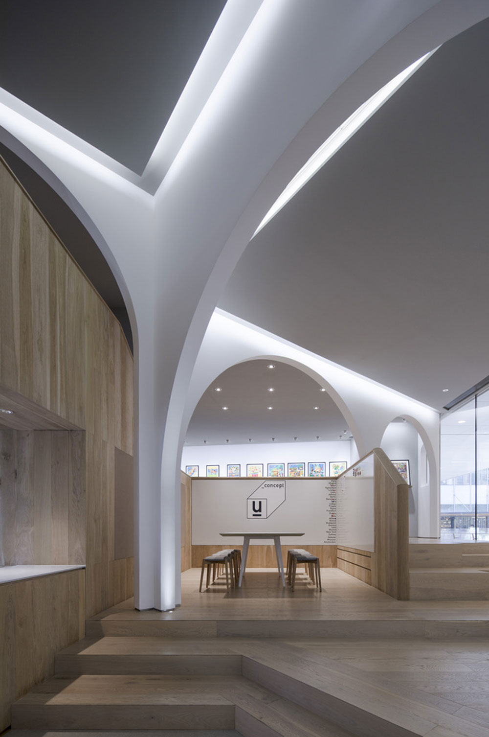 留白空间的画廊展厅 简洁留白画廊设计