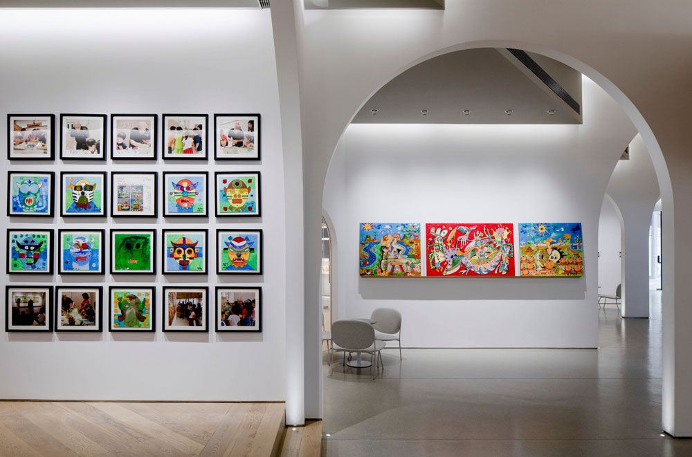 留白空间的画廊展厅 简洁留白画廊设计