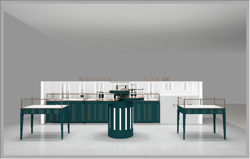 北京优胜银饰专卖店设计