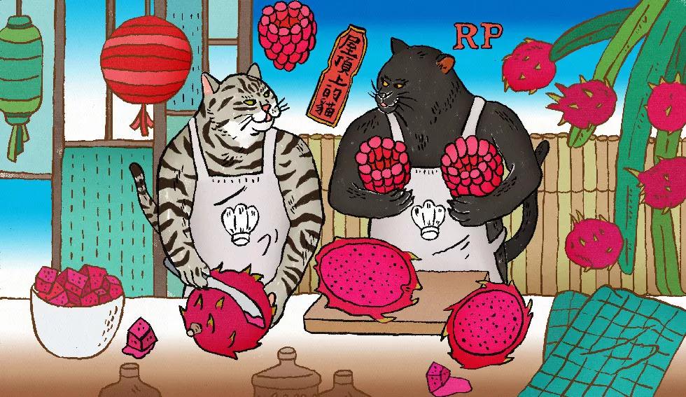 2019国外优秀餐饮插画包装设计欣赏