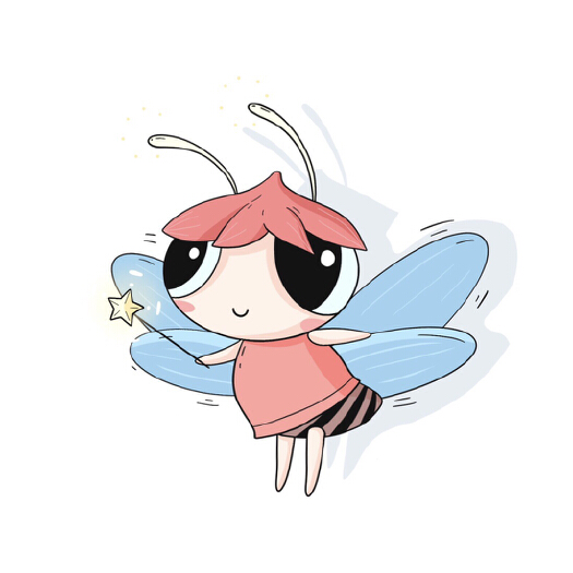 萤火虫的卡通形象设计