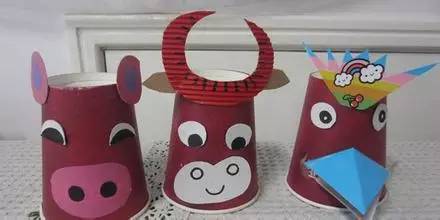幼儿园纸杯创意手工制作