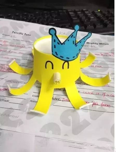 幼儿园纸杯创意手工制作