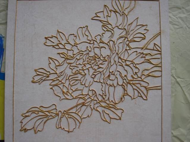 金丝沙画制作