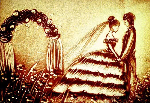 婚礼沙画视频制作