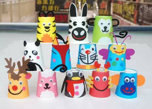 幼儿园纸杯创意手工制作