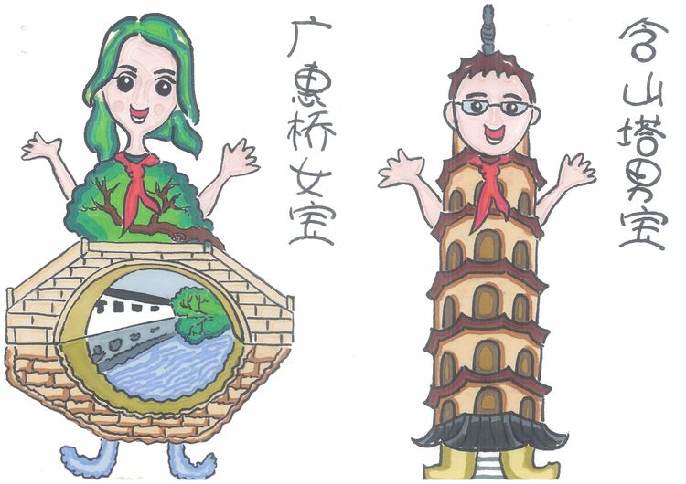 红领巾形象卡通设计案例