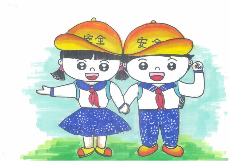 红领巾形象卡通设计案例