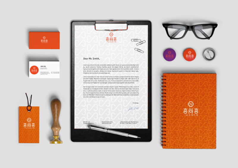 喜尚喜婚礼堂全新品牌策略及视觉设计方案